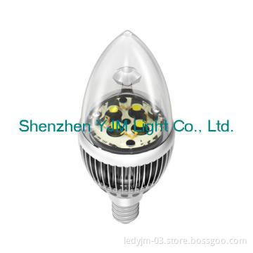 5W Candle shape energry saving light Bulb,UL/CEwith 3 years warranty